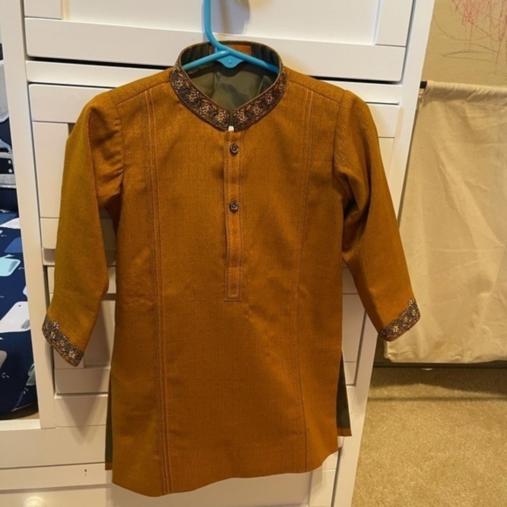 Junaid jamshaid sherwani suit for 1 year old boy